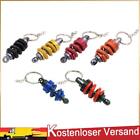 Universal Shock Absorber Shaped Motorbike Keychain Cool Motorcycle Key Ring