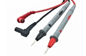 COPPIA PUNTALI PER TESTER MULTIMETRO RICAMBIO UNIVERSALE TESTERDIGITALE CA-02993 - Foto 1 di 4