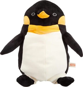 Shinada Global Mochi-Pen Penguin Black L size Plush Doll 22×22×30cm NEW - Picture 1 of 5