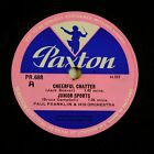 78 rpm PAUL FRANKLIN ORCH cheerful chatter / stockholm polka etc PR.688