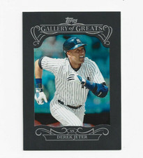 DEREK JETER 2015 Topps GALLERY OF GREATS Insert Card #GG-3 New York Yankees HOF