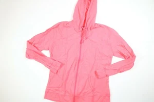 Womens Hanes Pink Full Zip Light Weight Hoodie NEW! NWT - Picture 1 of 3
