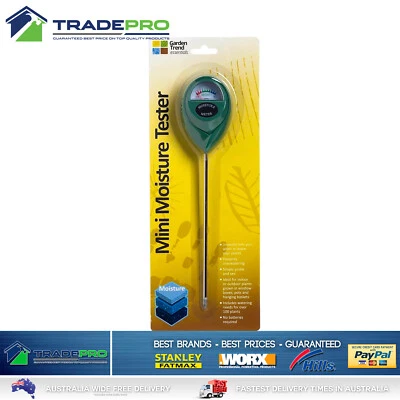 Soil Tester Moisture Meter Pro GardenTrend Quality Indoor and Outdoor Plant - Image 1 of 3