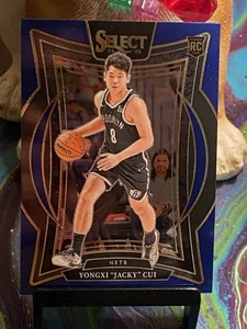 2024-25 Panini Select - Concourse Yongxi "Jacky" Cui #94 Blue (RC) - Picture 1 of 2