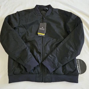 Lululemon Switch Over Bomber Jacket BLK Black Men's Size Large - Picture 1 of 11