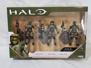Halo Infinite UNSC Marines Action Figure 3-Pack - New, sealed - Picture 1 of 5