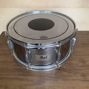 Pearl 14 Inch Steel Snare Drum Rust Used Vintage Drum Accessories - Picture 1 of 16