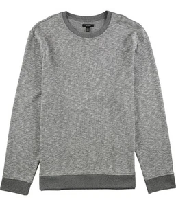 Alfani Mens Star Slub Sweatshirt, Grey, Large - Picture 1 of 1