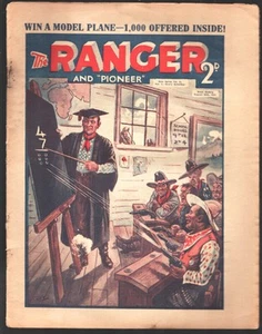 Ranger 8/25/1934Comic strip & pulp style stories-Boys paper format - Picture 1 of 3