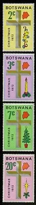 Botswana 1972 Scott # 92-95 MLH Set - Picture 1 of 1