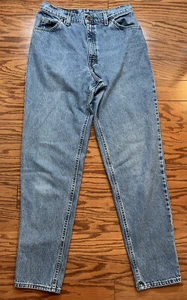 VTG Levis 951 Women’s Jeans Sz 12 L (30x32.5) Mom Orange Tab Relaxed Tapered USA - Picture 1 of 12