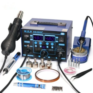 YIHUA 862BD+ Visible Adjustable Temperture Air Volume BGA Rework Station dd - Picture 1 of 12