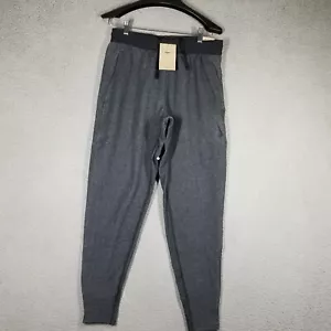 Mens Size S Small Nike Yoga Training Athletic Sweats Pants Black Gray CU6782-010 - Picture 1 of 12