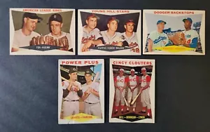 1960 Topps Baseball Cards - Multiplayer card lot - Frank Robinson and more - Picture 1 of 2