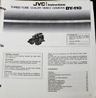 JVC BY-110 Three Tube Color Video Camera Manual