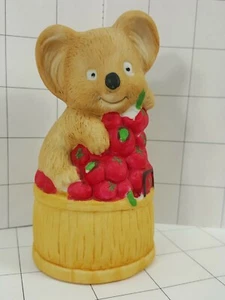 JASCO Collector Glockenbär mit Äpfeln Figur 395 - Bild 1 von 3