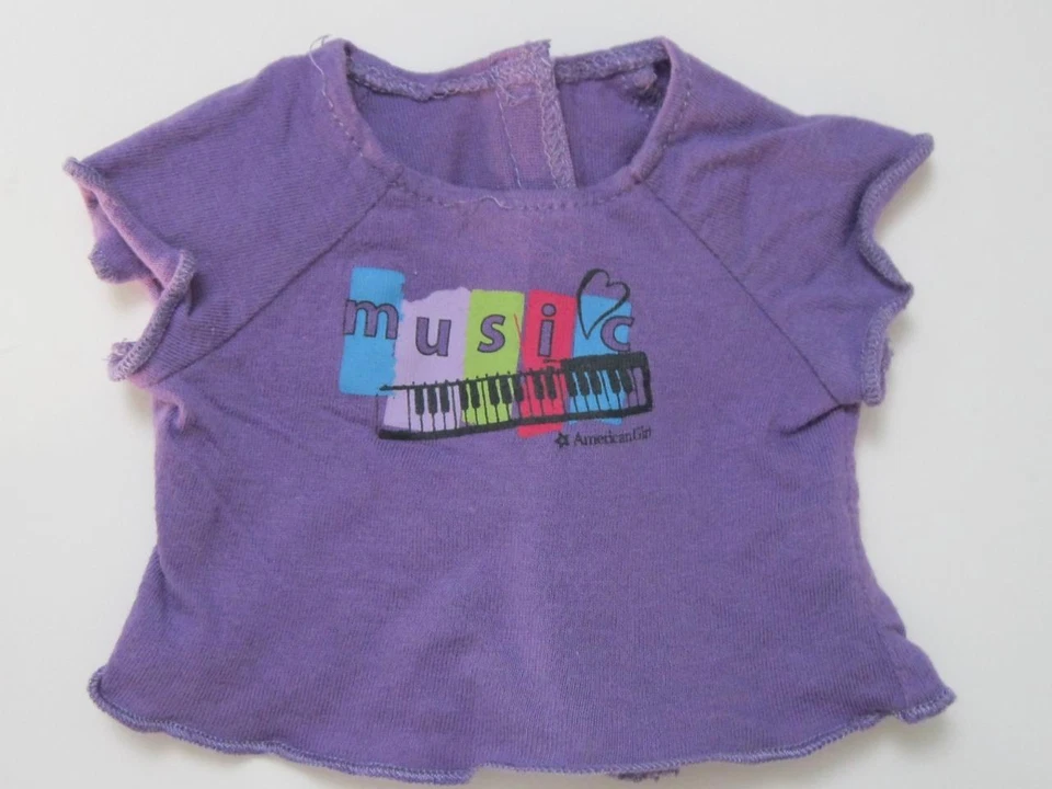 American Girl 18" Doll Purple Music Piano SWEET MELODY clothes JUST LIKE YOU Top - Image 1 of 1