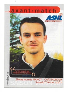 Avant Match - Saison 2000/2001 - N°14 - Loris Reina - Nancy / Châteauroux - Picture 1 of 1