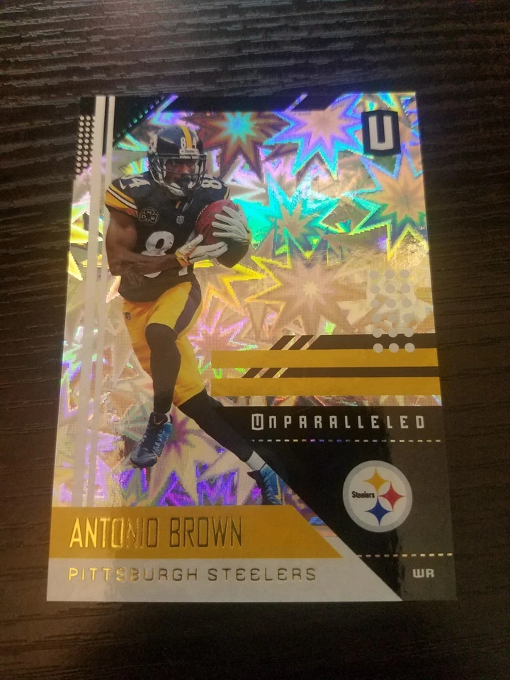 2018 Panini Unparalleled Impact #166 Antonio Brown /75 - Image 1 of 1
