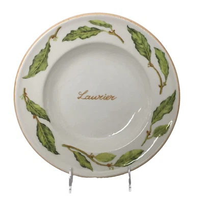 Williams Sonoma BOUQUET GARNI Laurier 10.5" Pasta Bowl Italian Pottery Retired - Imagem 1 de 4