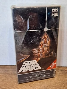 STAR WARS 1977 Vintage BETA BETAMAX Tape Red Label Blockbuster Rental Case RARE - Bild 1 von 8