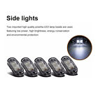 5pcs LED Side Marker Lights Waterproof for 12V-24V Trailer Trucks (White)