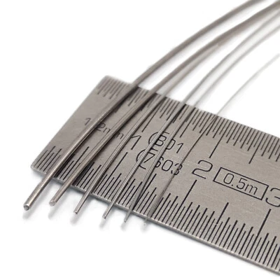 1M Fil d'Acier Ressort Inox 0.2 - 1mm Maquettes 1/35 1/24 HO Dinky Toys Matchbox