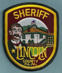 LINCOLN COUNTY NEW MEXICO SHERIFF SHOULDER PATCH - Picture 1 of 1