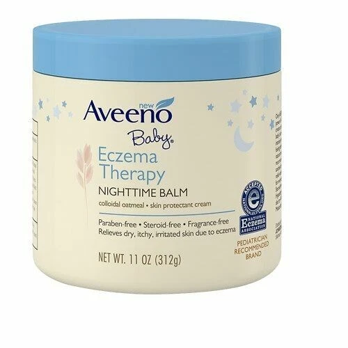 Aveeno Baby Eczema Therapy Nighttime Balm - 11 oz Jar