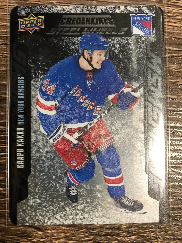 Kaapo Kakko 2019-20 Credentials Steel Wheels C'D SW-25 ROOKIE - Image 1 of 1