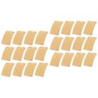  50 Pcs Brass Plates for Crafting Crafts Accessories Concave