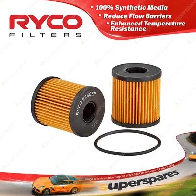 Ryco Oil Filter for Peugeot 4007 407 ST 5008 508 THP VTi 607 EXPERT G9P RCZ - image 1 of 2