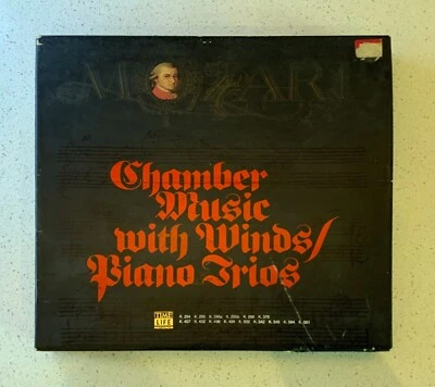 Mozart Chamber Music with Winds/Piano Trios Time-Life  5 Cassette Set &Booklet - Image 1 of 3