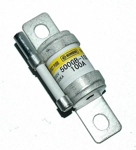 500GB-100S Hinode Fuse 100A 500V with indicator NEW, USA SELLER [PZ3] - Picture 1 of 1