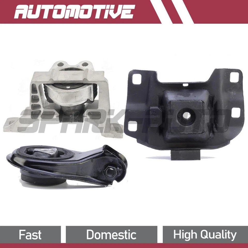 Soportes de motor, puntal de par y transmisión automática 3 piezas para Mazda 5 2,3 L 2007 2006 Foto 1 de 4