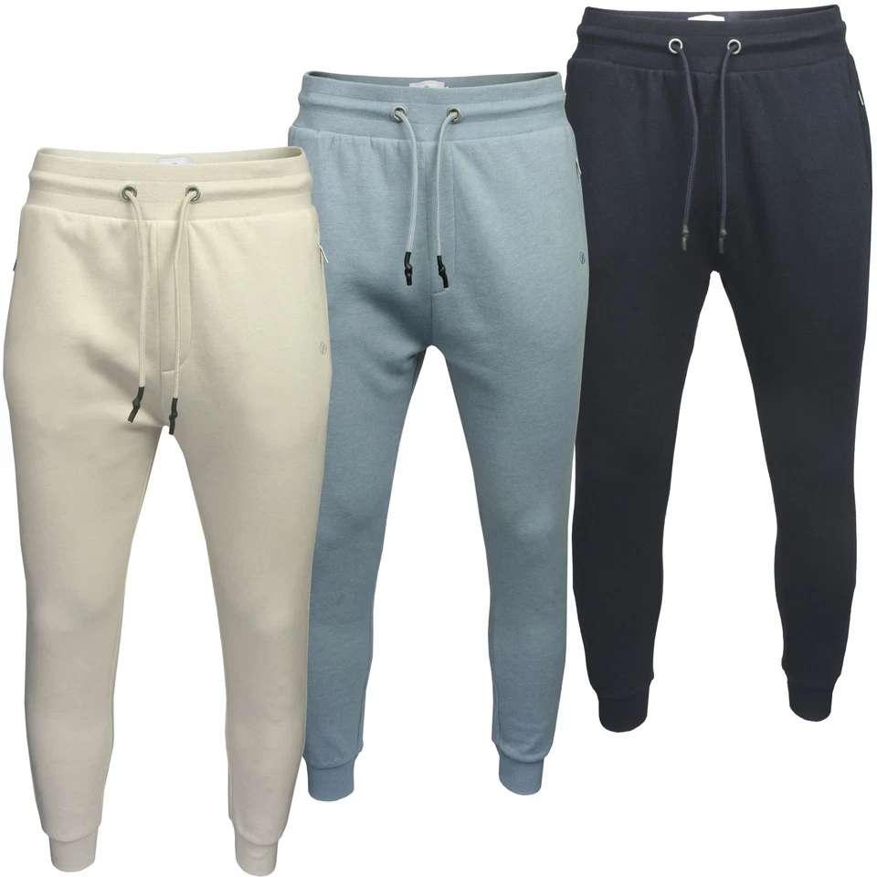Xact Pantalon de Jogging pour Homme, Tissu Doux, Poches Zippées, Coupe Classique - Photo 1/3