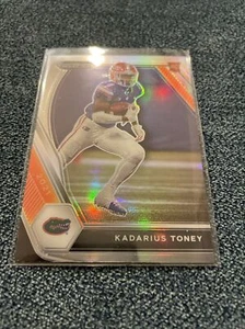 KADARIUS TONEY 2021 PANINI PRIZM DRAFT RED WAVE PRIZM ROOKIE RC MINT - Picture 1 of 2