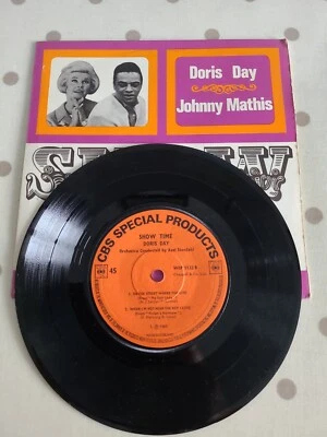 Doris Day/Johnny Mathis " Show Time " CBS Records UK 7"Single 45rpm - Image 1 of 3
