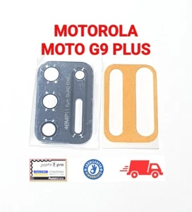 X2 VETRINO LENTE FOTOCAMERA MOTOROLA MOTO G9 PLUS - Imagen 1 de 1