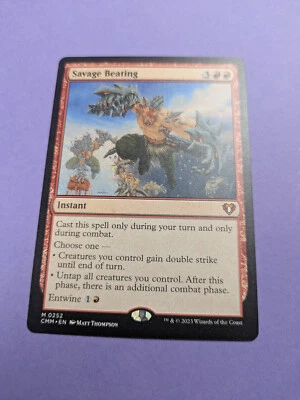 MTG: Magic The Gathering: Savage Beating - Mythic- Near Mint - Image 1 of 2