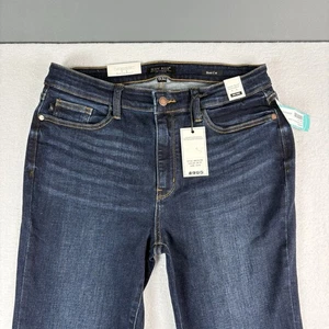 Judy Blue Jeans Womens Tagged 15/32 Skinny Fit Blue Mid Rise NWT. Boot Cut. - Picture 1 of 12