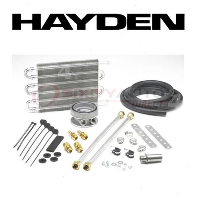 Hayden Engine Oil Cooler for 1960-1962 GMC 1000 Series - Belts Cooling ve Foto 1 de 4