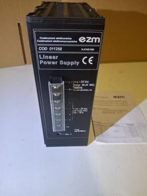 New EZM Linear Power Supply COD 011258 N.474/E19IB  - Image 1 of 3