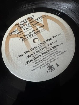 Joe Jackson Jumpin’ Jive 1981 Vinyl Album  SP-4871 A&M Records 1981 - Image 1 of 4