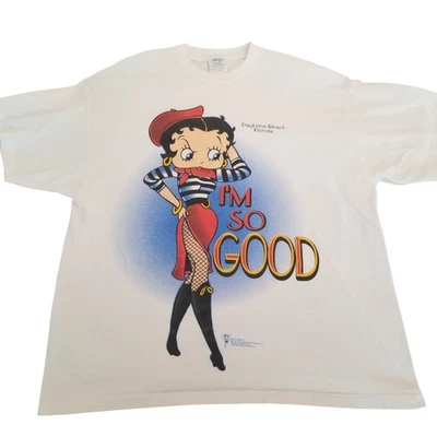 Camiseta Betty Boop Vintage 1997 Florida Mujer XXL Foto 1 de 4