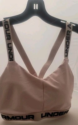 Under Armour Women’s Light Support Pink Compression Seamless Bra Size XL* - NWT - Image 1 of 4