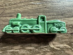 Locomotora Tren Wade Whimsies Rojo Rosa Té Verde Serie American Heritage NUEVA - Imagen 1 de 4