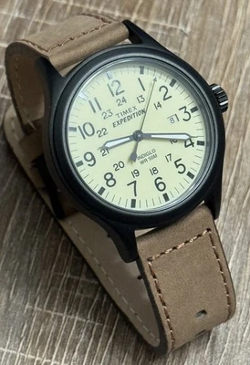Reloj Timex Hombre T49963 Expedition Scout 40mm Correa Cuero, 905 Foto 1 de 4