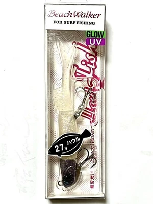 Neu Angeln Festival Farbe Leuchtende UV Heulen Fisch 27g #Azure Chamberry Beach - Bild 1 von 4