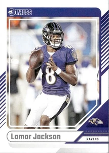 Lamar Jackson - 2024 Panini Donruss Football #130 - Bild 1 von 2